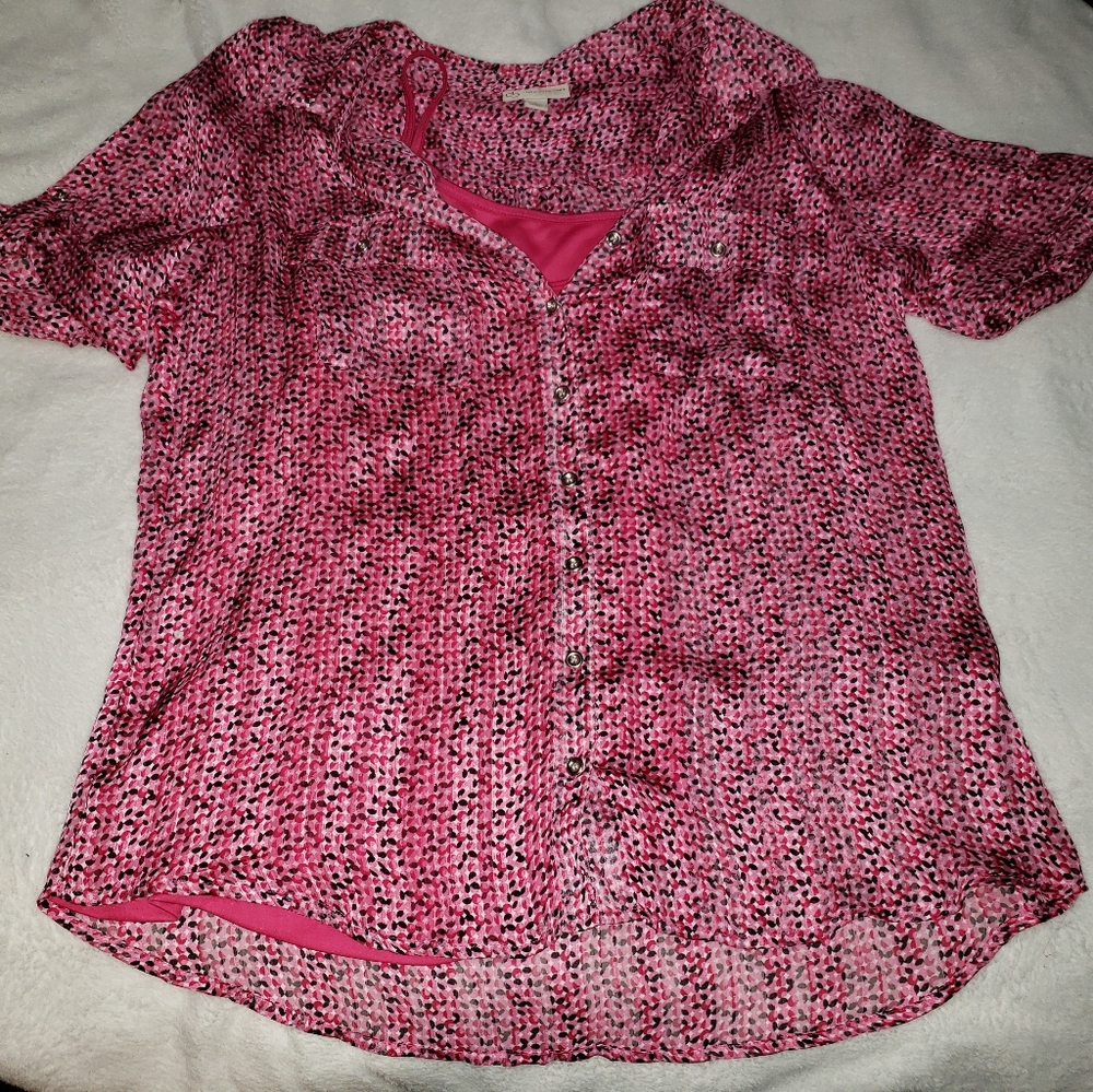 Summery Blouse with Camisole